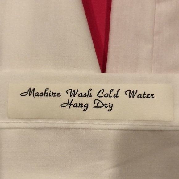 Vintage bedazzled tuxedo blouse - Picture 10 of 13